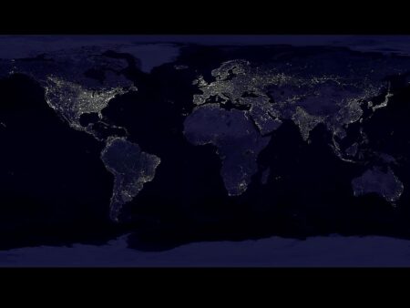 NASA Black Marble — Dünyanın gece görüntüsü, küresel ışık ağı, kentleşme ve enerji haritası