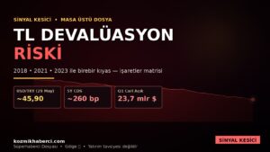 1923-2026 Türkiye enflasyon, faiz, kur, devalüasyon kronolojisi — Kozmik Haberci kapak görseli