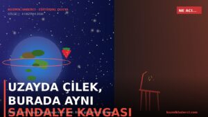 Uzayda Çilek, Burada Aynı Sandalye Kavgası — Gölge editöryal dosya kapağı